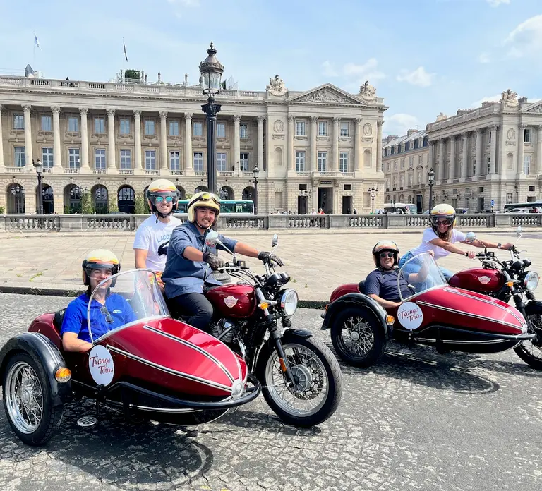 Paris by sidecar 1HR Tour in Paris
