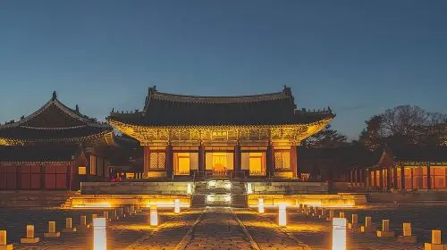 Seoul Night Palace & Market Food Tour with Vehicle Day Tours in Seoul