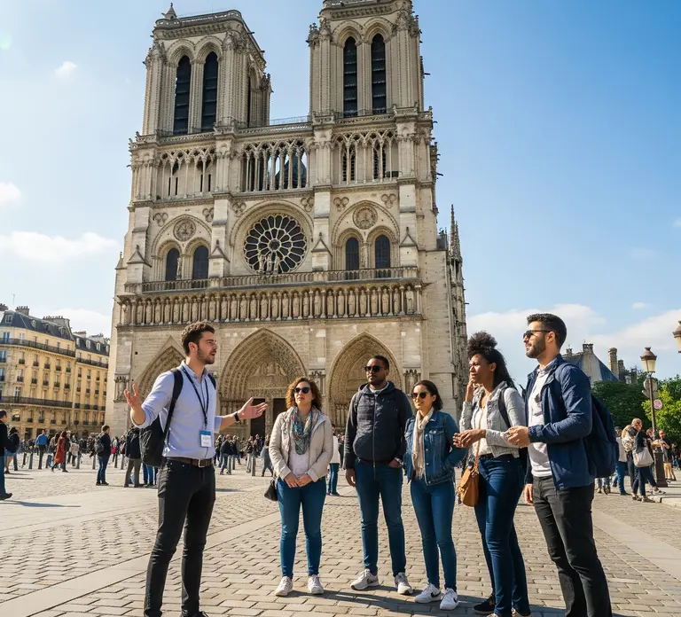 Paris:Notre Dame Premium Guided Tour and Free Entry Included in Paris