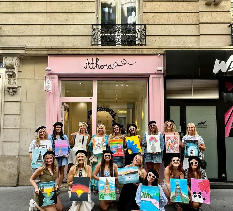 Paris : Painting experience in an art cafe in Paris - Photo 9
