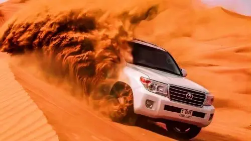 Dubai Desert Safari Day Tour [Popular Desert Camp + Sunset + Camel Ride + Performances + Dinner] Day Tours in Dubai
