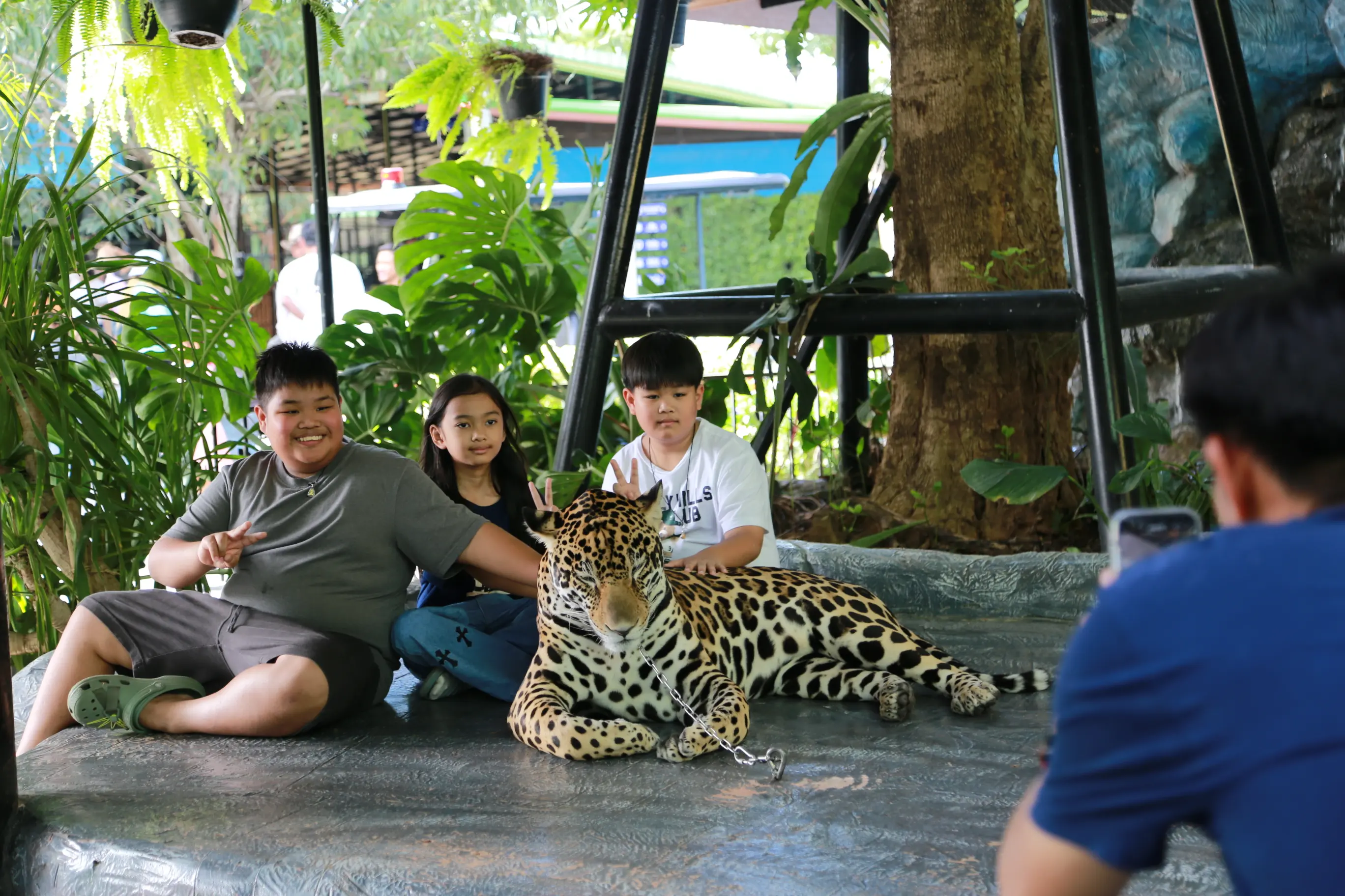 Sriayuthaya Lion Park in Bangkok