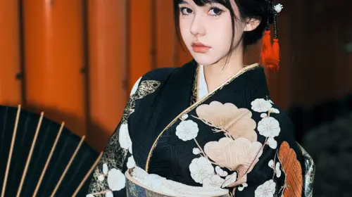 Japan Tokyo Rei Kimono Rental Sensoji Kimono Experience Travel Photography Appointment Professional Photographer Follow-up Photography Photographing Roppongi Skytree in Tokyo