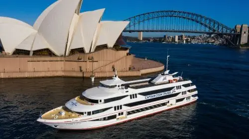 Captain Cook Sydney Harbour Lunch Cruise Asia Harbour Lunch (Optional 2-course/3-course) Transport Passes Captain Cook Sydney Harbour Lunch Cruise Asia Harbour Lunch (Optional 2-course/3-course) Transport Passes in Sydney - Photo 4