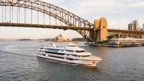 Captain Cook Sydney Harbour Lunch Cruise Asia Harbour Lunch (Optional 2-course/3-course) Transport Passes in Sydney