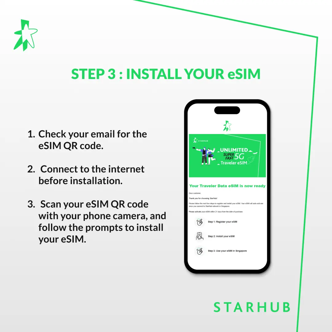 Starhub Unlimited 4G/5G+ Singapore eSIM / SIM - Option with EZ-Link Transport Card (SG Airport Pickup) in Singapore - Photo 2