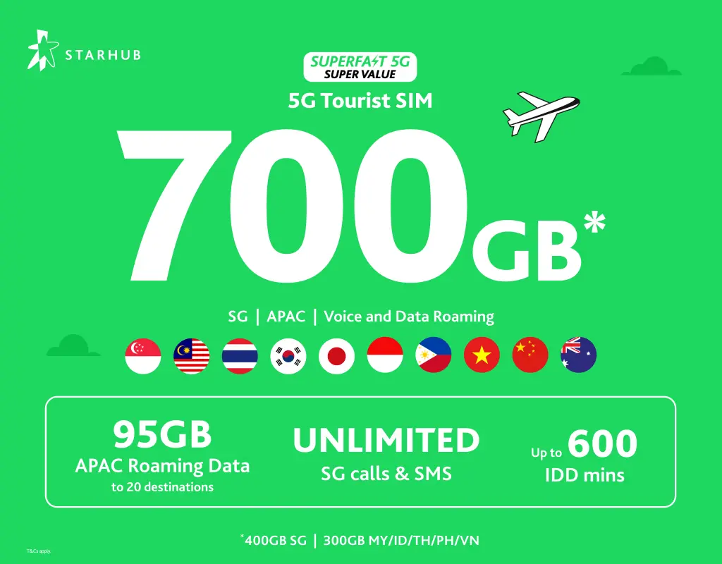 Starhub Unlimited 4G/5G+ Singapore eSIM / SIM - Option with EZ-Link Transport Card (SG Airport Pickup) in Singapore - Photo 9