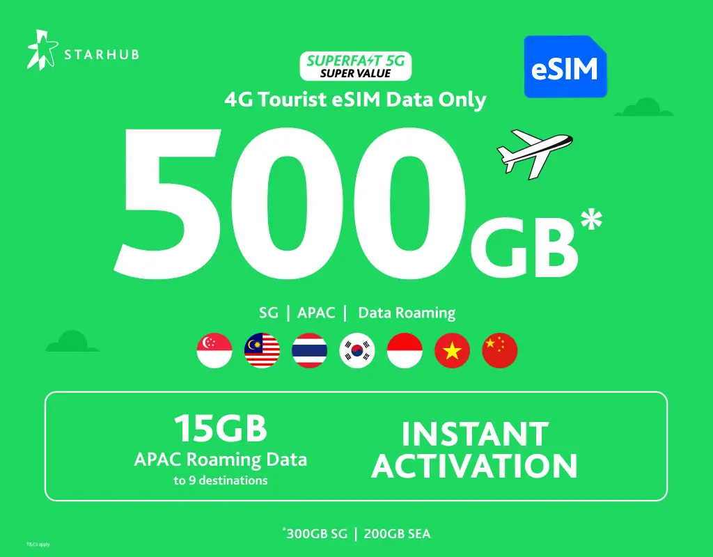Starhub Unlimited 4G/5G+ Singapore eSIM / SIM - Option with EZ-Link Transport Card (SG Airport Pickup) in Singapore - Photo 22