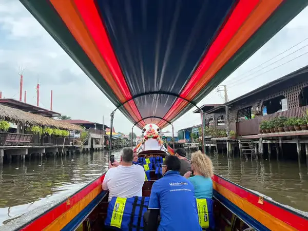 Longtail Boat Canal Cruise in Bangkok
