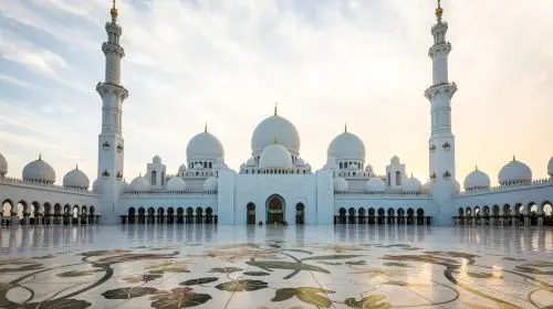 Dubai to Abu Dhabi Tour: Grand Mosque + Louvre + Etihad Towers + Presidential Palace Day Tours in Dubai