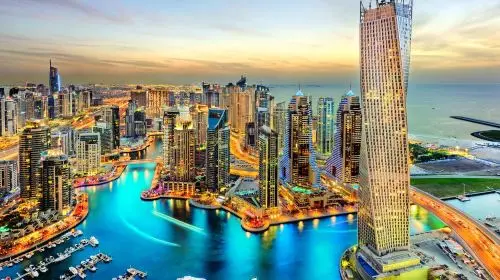 Dubai Marina in Dubai