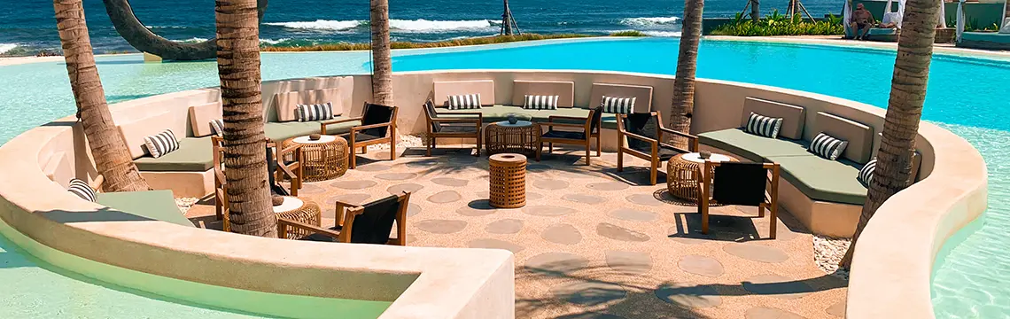 Standing Stones Beach Restaurant at The Royal Purnama Luxury Villas Standing Stones Beach Restaurant at The Royal Purnama Luxury Villas in Bali - Photo 5