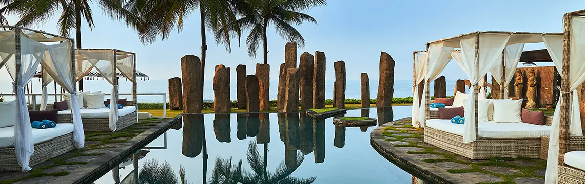Standing Stones Beach Restaurant at The Royal Purnama Luxury Villas Standing Stones Beach Restaurant at The Royal Purnama Luxury Villas in Bali - Photo 7