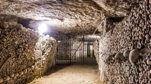 Catacombs of Paris in Paris
