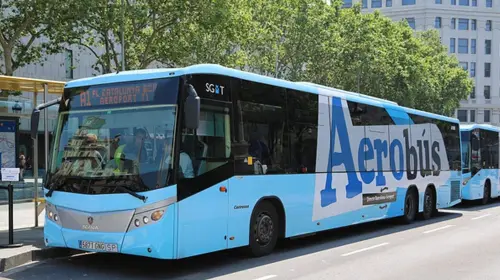 Barcelona El Prat Airport to/from Plaça de Catalunya Bus Ticket Transport Passes in Barcelona