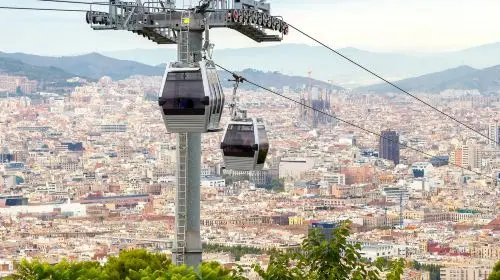 Round Trip Cable Car Ticket for Montjuïc in Barcelona Transport Passes Round Trip Cable Car Ticket for Montjuïc in Barcelona Transport Passes in Barcelona - Photo 3