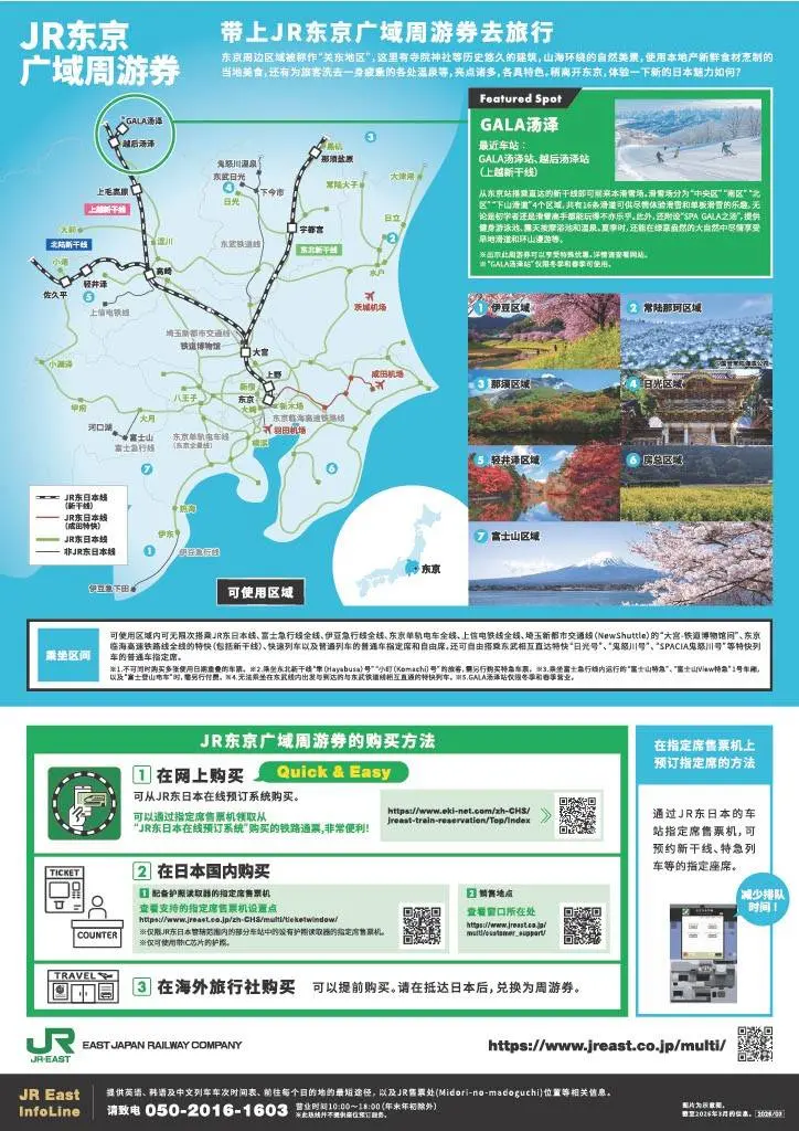 JR TOKYO Wide Pass in Tokyo - Photo 2