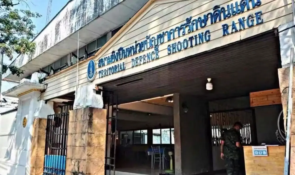 Shooting Range Territorial Defense Department in Bangkok