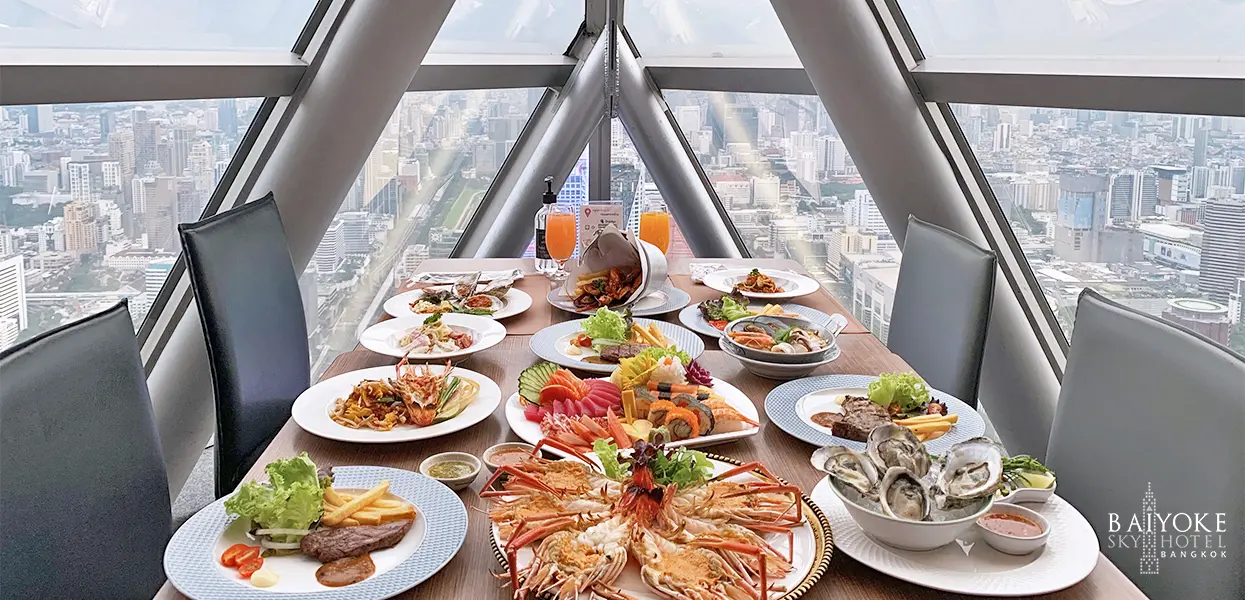 Baiyoke Sky Restaurant in Bangkok