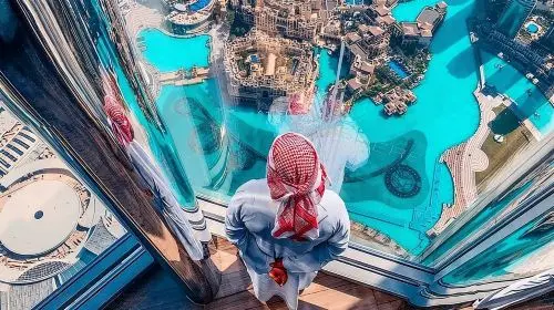 The Dubai Balloon Ride & Burj Khalifa 124/125th floor-Non Prime Tour with Transfers Day Tours The Dubai Balloon Ride & Burj Khalifa 124/125th floor-Non Prime Tour with Transfers Day Tours in Dubai - Photo 5