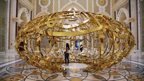 Abu Dhabi city tour with Grand Mosque, Qasr Al Watan and Louvre museum Visit Day Tours in Dubai
