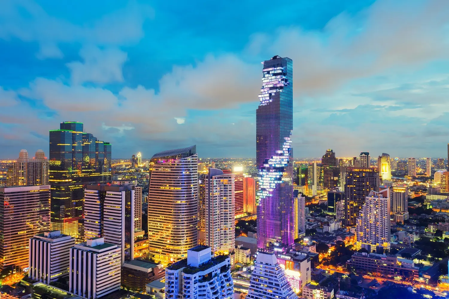 King Power Mahanakhon Skywalk in Bangkok